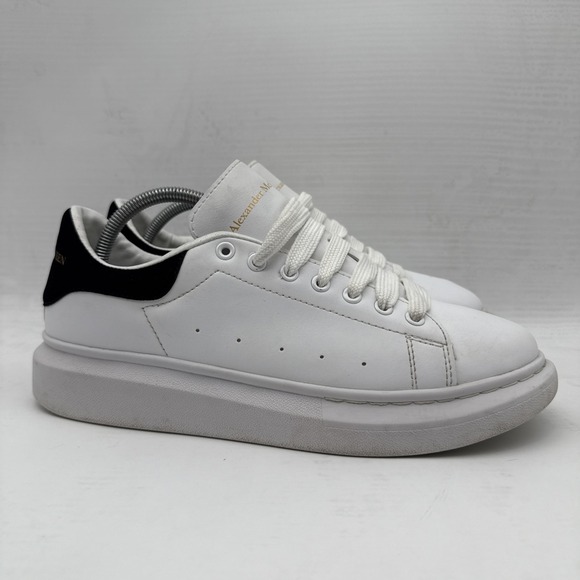 Alexander McQueen Other - Alexander McQueen Men's EU 45/US 12 Oversized White/Black Suede Trim Sneakers